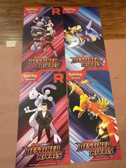 Pokemon Trading Card Game Destined Rivals Marketing Posters 5 Piece - Image 1