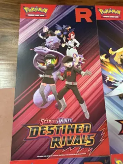 Pokemon Trading Card Game Destined Rivals Marketing Posters 5 Piece - Image 3