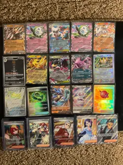 Pokemon TCG 20 card lot Ex cards, Illustration rares, Pokeball foils, Full Arts! - Image 1