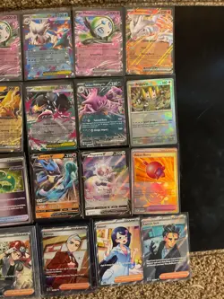 Pokemon TCG 20 card lot Ex cards, Illustration rares, Pokeball foils, Full Arts! - Image 2