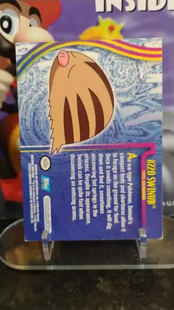 SWINUB TV Animation Edition POKEMON Non-Holo 2001 TOPPS Trading Card #220 - Image 2