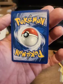 Lt. Surge's Pikachu Pokemon Card 50 HP Lightning Tail Charge 1st Edition - Image 2