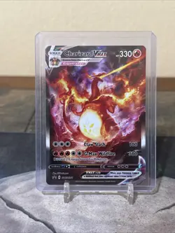 Pokemon TCG Charizard VMAX SWSH261 Black Star Promos Holo Card NM Condition - Image 1