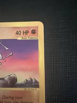 Pokemon TCG Aquapolis Cubone Card Regular, Common, 72/147 LP - Image 3