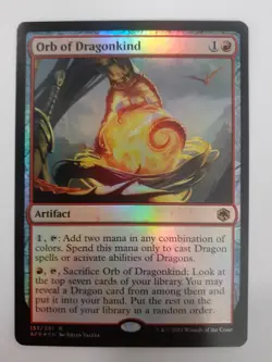 MTG Bling - Foil - Orb of Dragonkind - Adventures in the Forgotten Realms -J255 - Image 1
