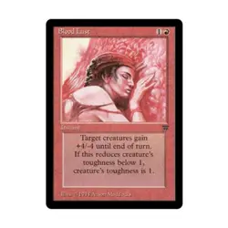 WOTC MtG Legends Blood Lust (U) VG - Image 1