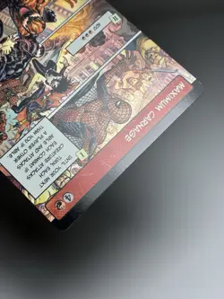 2025 MTG Maximum Carnage (Borderless) Marvel's Spider-Man Foil Enchanment - Image 4