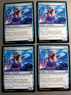 4X - MTG - MAGIC THE GATHERING AETHERDRIFT HOWLER'S HEAVY NM/M - Image 1