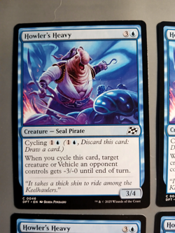 4X - MTG - MAGIC THE GATHERING AETHERDRIFT HOWLER'S HEAVY NM/M - Image 5