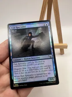 Exit Specialist 0055 Uncommon Foil Murders at Karlov Manor MTG LP/NM - Image 3