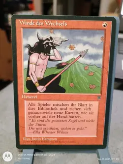 Magic : The Gathering Renaissance Winds of Change German LP/EX Condition - Image 1