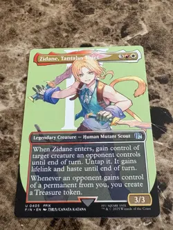 ZIDANE, TANTALUS THIEF Magic MTG Final Fantasy Borderless - Image 1