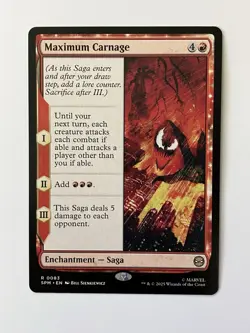 NM - Maximum Carnage R Marvel's Spider-Man 83 MTG - Image 1