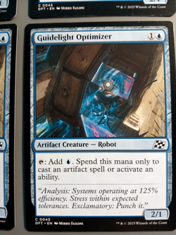 4X - MTG - MAGIC THE GATHERING AETHERDRIFT GUIDELIGHT OPTIMIZER NM/M - Image 3
