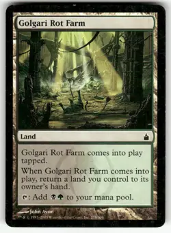 GOLGARI ROT FARM #278 (COMMON) MTG RAVNICA: CITY OF GUILDS - Image 1