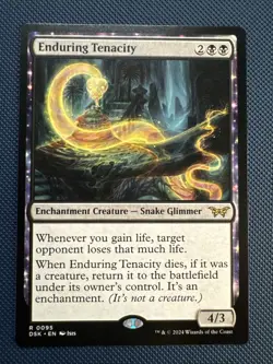 MTG Enduring Tenacity - Duskmourn: House of Horror (DSK) NM - Image 1