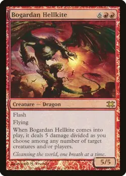 Bogardan Hellkite FOIL LP #2 From the Vault: Dragons MTG - Image 1