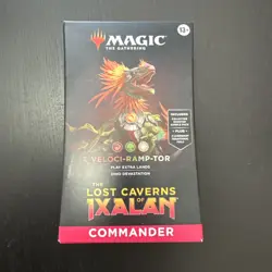 WOTC MtG Commander The Lost Caverns of Ixalan Commander Deck - Veloci-Ramp New - Image 1
