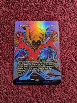 Saw In Half 0021 Foil Borderless Marvels Spider-Man - Image 1
