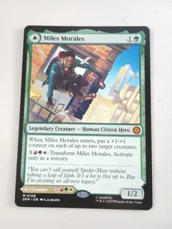 MTG Miles Morales Ultimate Spider-Man SPM Magic The Gathering NM - Image 1