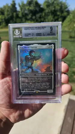 BGS 9 Mint Ryu, World Warrior Street Fighter x Magic Secret Lair MTG #429 - Image 1