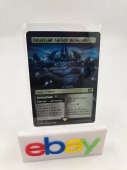 Zanarkand, Ancient Metropolis FOIL NM MTG Final Fantasy Borderless - Image 1