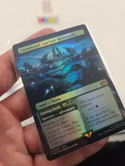 Zanarkand, Ancient Metropolis FOIL NM MTG Final Fantasy Borderless - Image 2