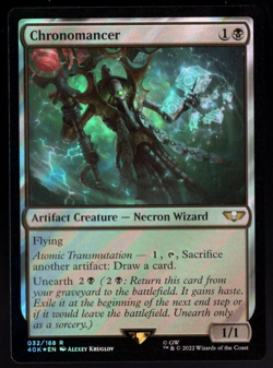 Chronomancer 032/168 Rare Surge Foil Warhammer 40K MTG Near Mint - Image 1