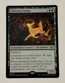 MTG Enduring Vitality - Duskmourn: House of Horror LP - Image 1