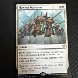 MTG Magic the Gathering Flawless Maneuver C20! - Image 1