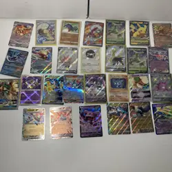 Pokemon Full Art, EX, GX 28 Card Lot Prismatic Evolutions and More - Image 1