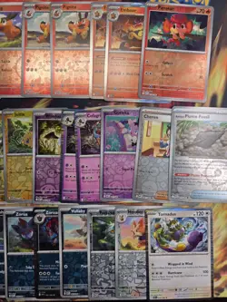 Pokemon SV: White Flare Bulk 171 Cards- 46 Holos+Reverse Holos 125 Com/uncom NM - Image 2