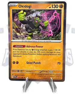 Okidogi 111/167 Sv06: Twilight Masquerade Holo - Free Shipping NM Pokemon - Image 1
