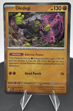 Okidogi 111/167 Sv06: Twilight Masquerade Holo - Free Shipping NM Pokemon - Image 3