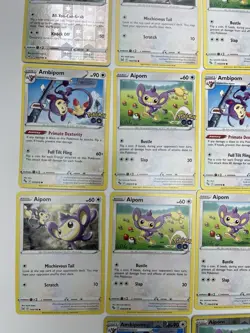 Pokemon Tcg Lot of 18 Aipom, Ambipom Reverse Holo Regular Common - Image 5