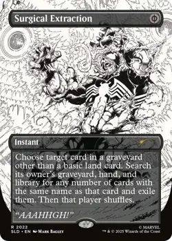 Secret Lair x Marvel's Spider-Man: Venom Unleashed (Inks) - MTG - PRESALE - FOIL - Image 4