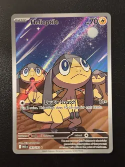 Pokemon TCG: Helioptile (Illustration Rare) - 143/131 - ME01 Mega Evolution - NM - Image 1
