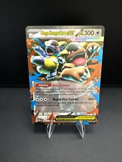 Pokemon Mega Kangaskhan EX 104/132 Mega Evolution Double Rare Holo MINT/NM 💎🔥 - Image 1