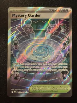 Mystery Garden 172/132 Ultra Rare Full Art Pokemon Mega Evolution - Image 1