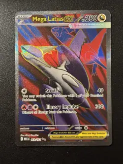 Mega Latias ex 163/132 Ultra Rare Pokemon TCG ME01: Mega Evolution - Near Mint - Image 1
