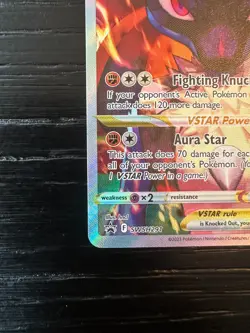 Lucario Pokemon VSTAR SWSH291 SWSH: Sword & Shield Promo Cards Holo - Image 5