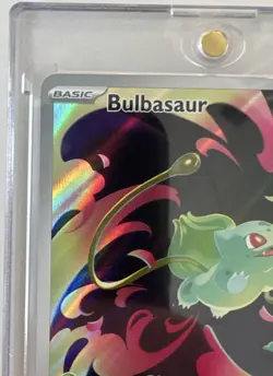 Pokemon Bulbasaur IR Mega Evolution 133/132 In Hand English - NM- Pack Fresh - Image 3