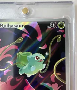 Pokemon Bulbasaur IR Mega Evolution 133/132 In Hand English - NM- Pack Fresh - Image 4