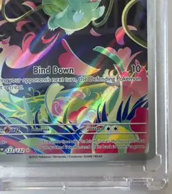 Pokemon Bulbasaur IR Mega Evolution 133/132 In Hand English - NM- Pack Fresh - Image 5