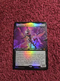Gwenom Remorseless 0256 Foil Extended Art Marvels Spider-Man - Image 1
