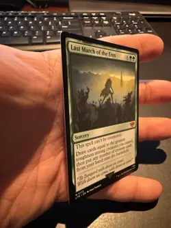 Last March of the Ents Lord of the Rings 172 Non-Foil NM - Image 2
