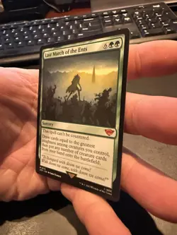 Last March of the Ents Lord of the Rings 172 Non-Foil NM - Image 3