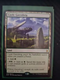 Castle Garenbrig Throne of Eldraine Regular Near Mint Free Shipping - Image 1