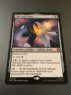 MTG Universes Beyond Marvel Spider-Man #0066 The Soul Stone - Image 1