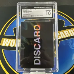 Ravensburger Disney Lorcana CGC Gem Mint 10 Enchanted Rainbow Foil Discard - Image 1